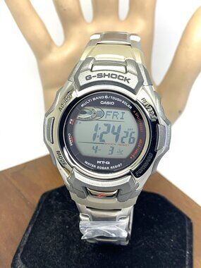 Casio G-Shock Men's Watch MTGM900DA-8 Tough Solar World Time Silver Steel 3406